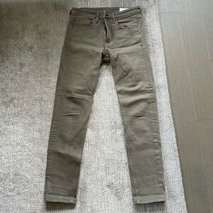 Heavyweight rag & bone fit 2 jeans in olive
